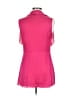 Ted Baker London 100% Polyester Pink Sleeveless Blouse Size 6 (2) - photo 2
