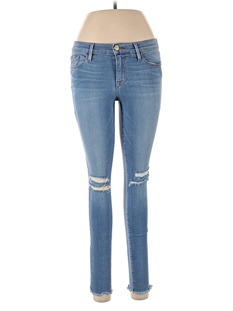 Pre-owned Frame Jeans In Blue