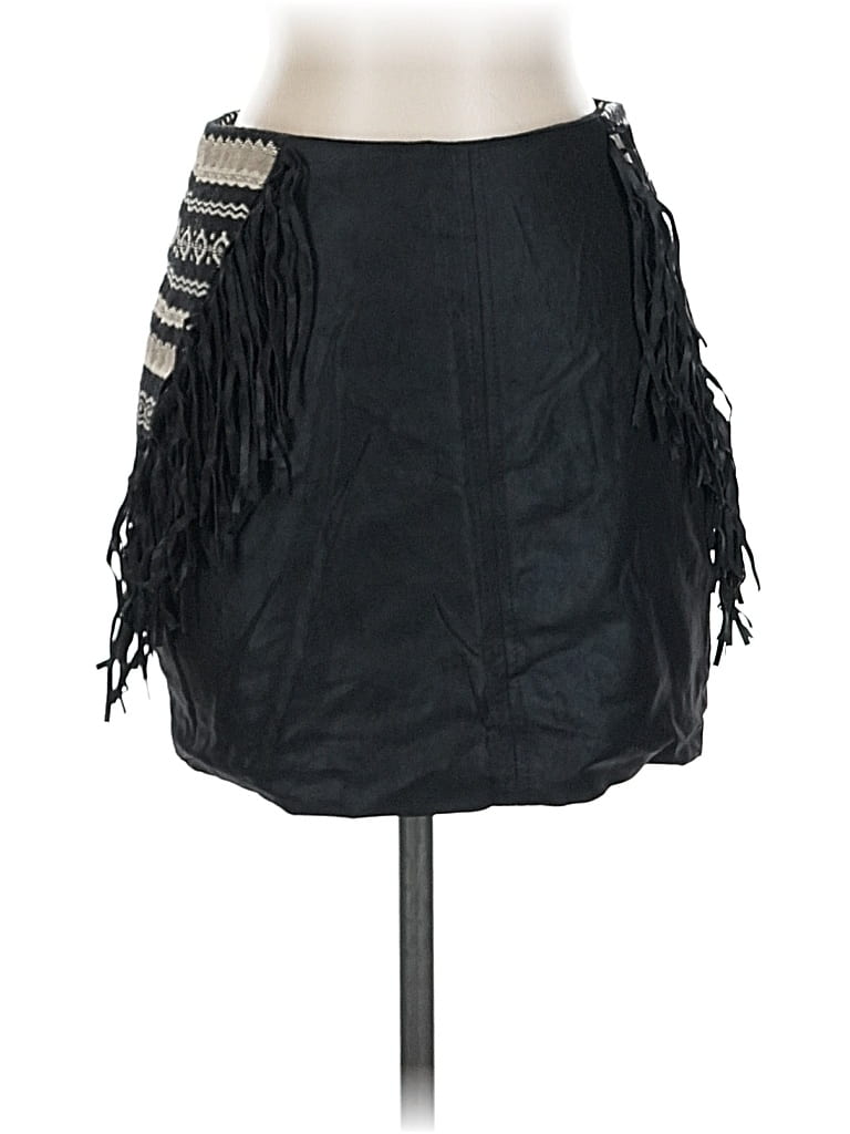 Pre-owned Saylor Casual Skirt In Black