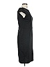 Bar III Solid Black Cocktail Dress Size L - photo 4