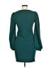 Shein Solid Teal Cocktail Dress Size 6 - photo 2