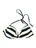 Splendid Stripes Green Yellow Swimsuit Top Size L - photo 1