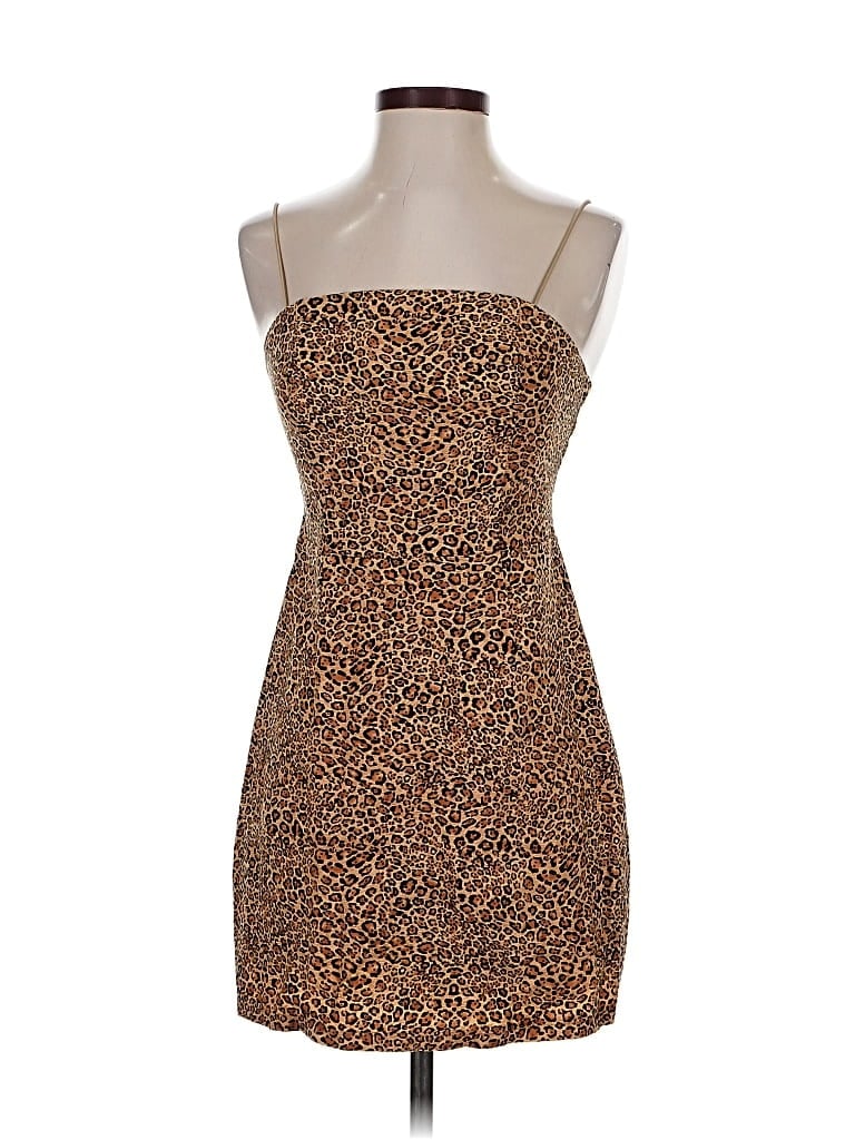 Pre-owned Urban Outfitters Cocktail Dress In Brown