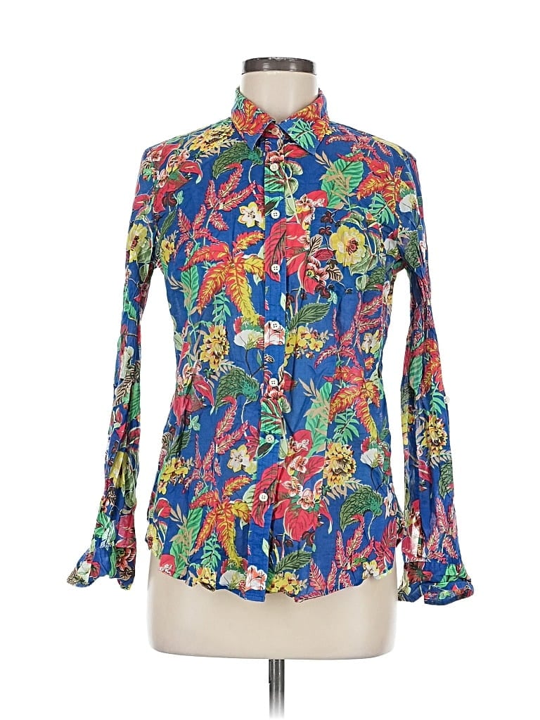 Click to view more detailed imagery on our partner's website Pre-owned Talbots Long Sleeve Button Down Shirt In Blue