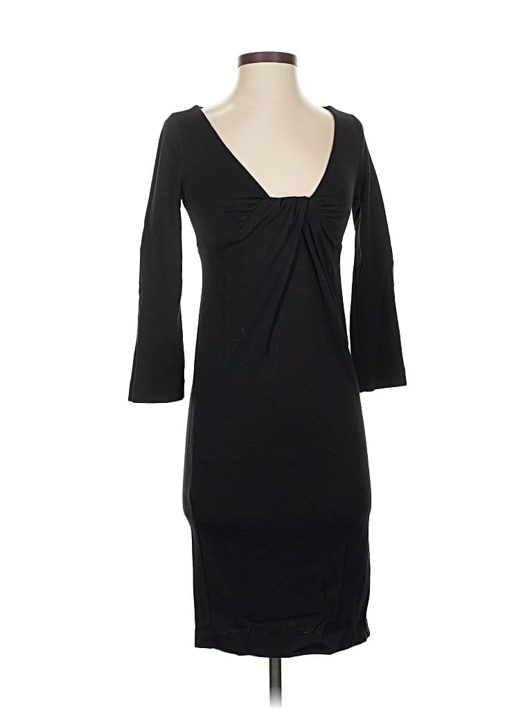 Pre-owned Diane Von Furstenberg Cocktail Dress In Black