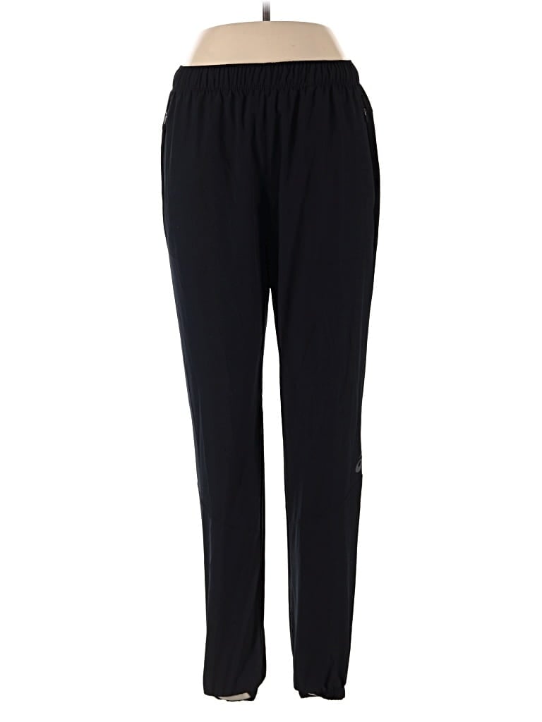 Pre-owned Asics Casual Pants In Black