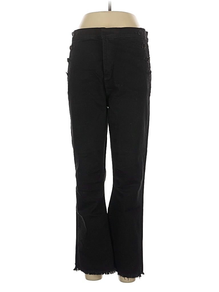 Pre-owned Ann Taylor Loft Jeans In Black