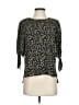 CeCe Black 3/4 Sleeve Blouse Size XS - photo 1