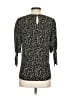 CeCe Black 3/4 Sleeve Blouse Size XS - photo 2