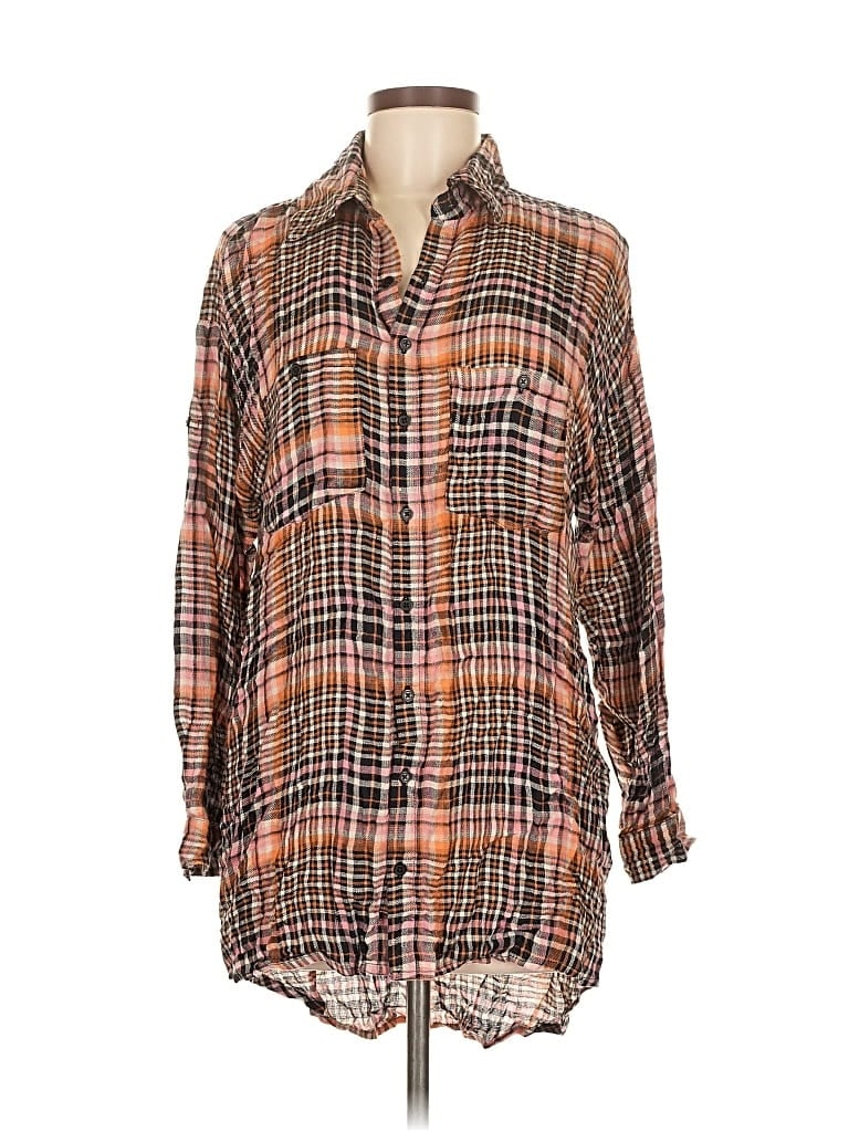 WALTER BAKER Pre-owned 3/4 Sleeve Blouse In Brown
