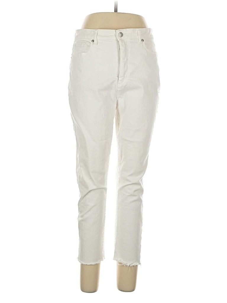 Pre-owned Ann Taylor Loft Jeans In White