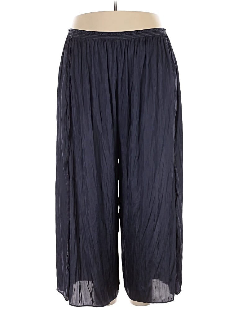 Pre-owned Nic + Zoe Casual Pants In Blue