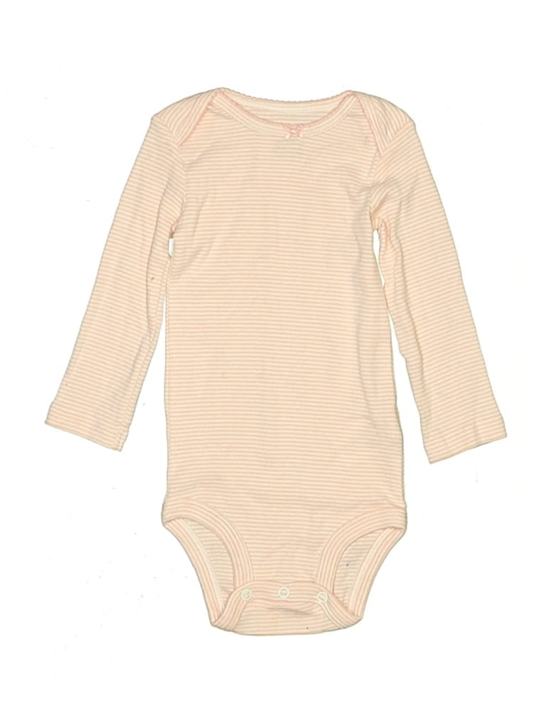 Click to view more detailed imagery on our partner's website Pre-owned Carter's Babies' Long Sleeve Onesie In Brown