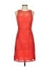 J.Crew Collection 100% Polyester Orange Cocktail Dress Size 0 - photo 1