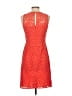 J.Crew Collection 100% Polyester Orange Cocktail Dress Size 0 - photo 2