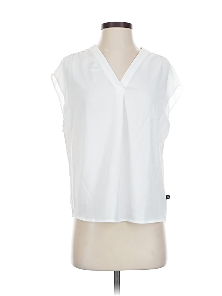 BANANA REPUBLIC Pre-owned Sleeveless Blouse In White