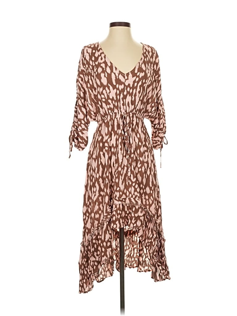 Click to view more detailed imagery on our partner's website Pre-owned Umgee Casual Dress In Brown