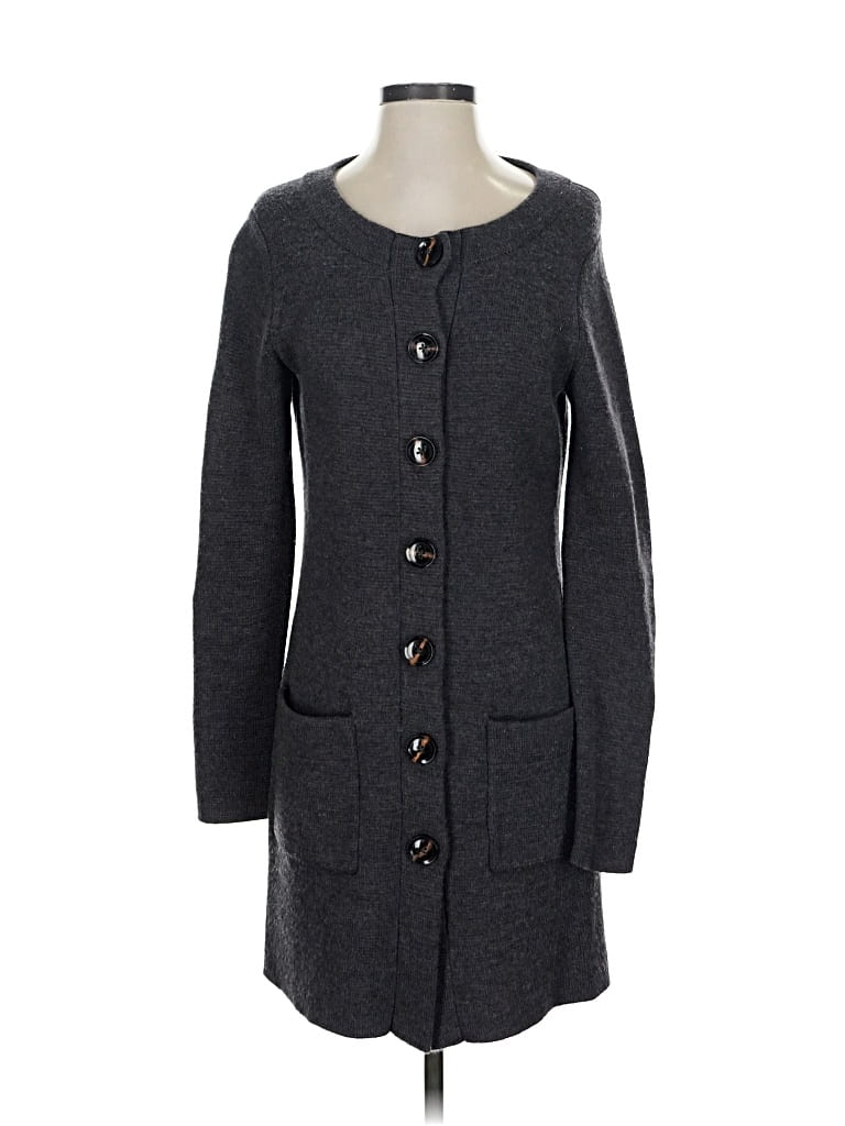 BANANA REPUBLIC Pre-owned Cardigan Sweater In Gray