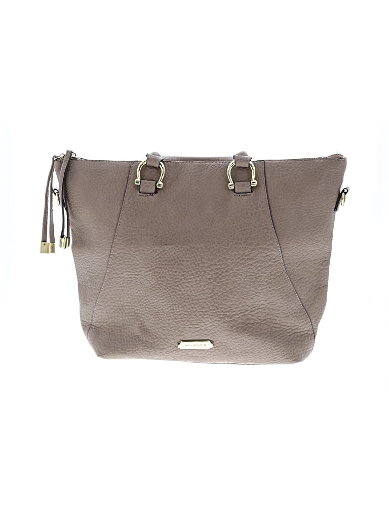 Pre-owned Max Studio Satchel In Brown