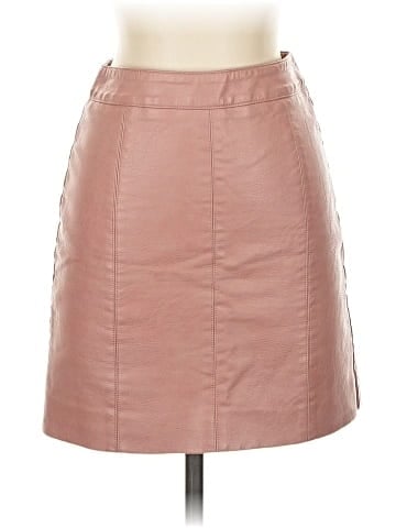 Wish Faux Leather Skirt (view 1)