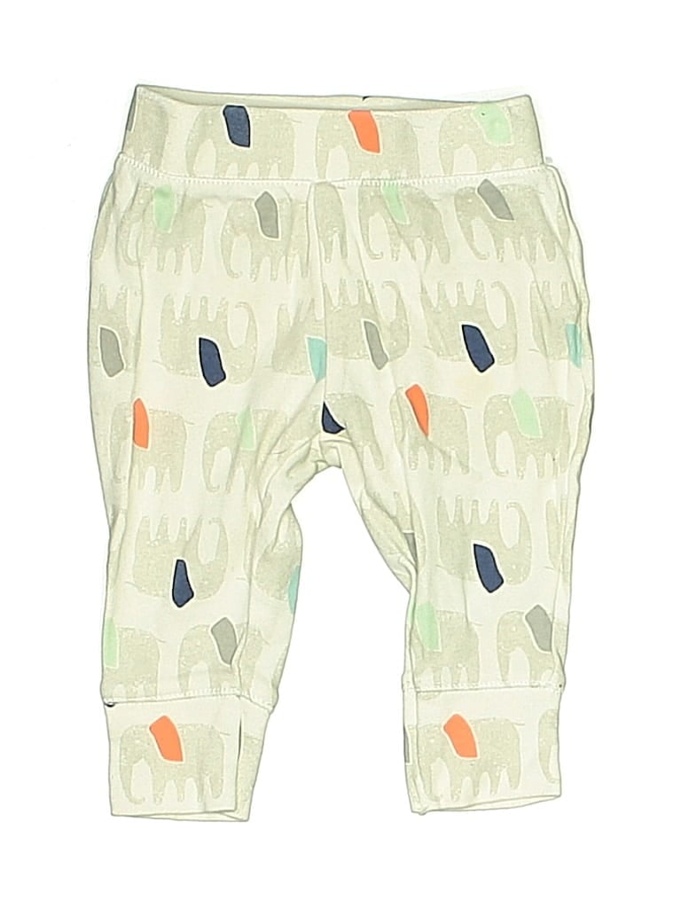 Pre-owned Cloud Island Babies' Snow Pants With Bib In Green