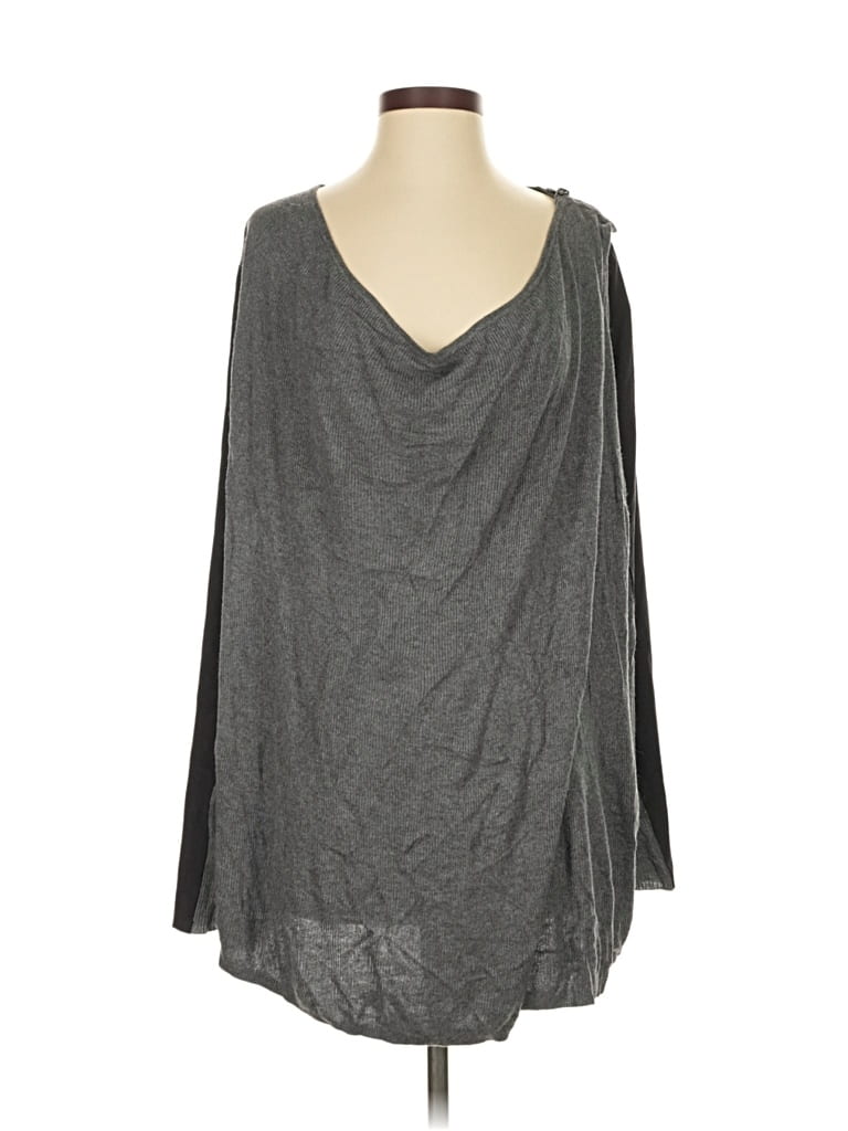 Pre-owned Guess Cardigan Sweater In Gray