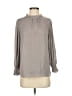 Maison d' Amelie 100% Polyester Gray Long Sleeve Blouse Size XS - photo 1