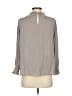 Maison d' Amelie 100% Polyester Gray Long Sleeve Blouse Size XS - photo 2