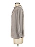 Maison d' Amelie 100% Polyester Gray Long Sleeve Blouse Size XS - photo 5