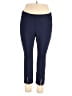 Sejour Blue Active Pants Size 1X - photo 1