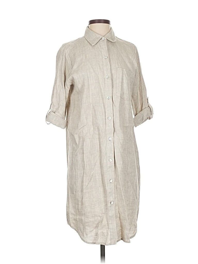 Pre-owned Karen Kane Casual Dress In Brown