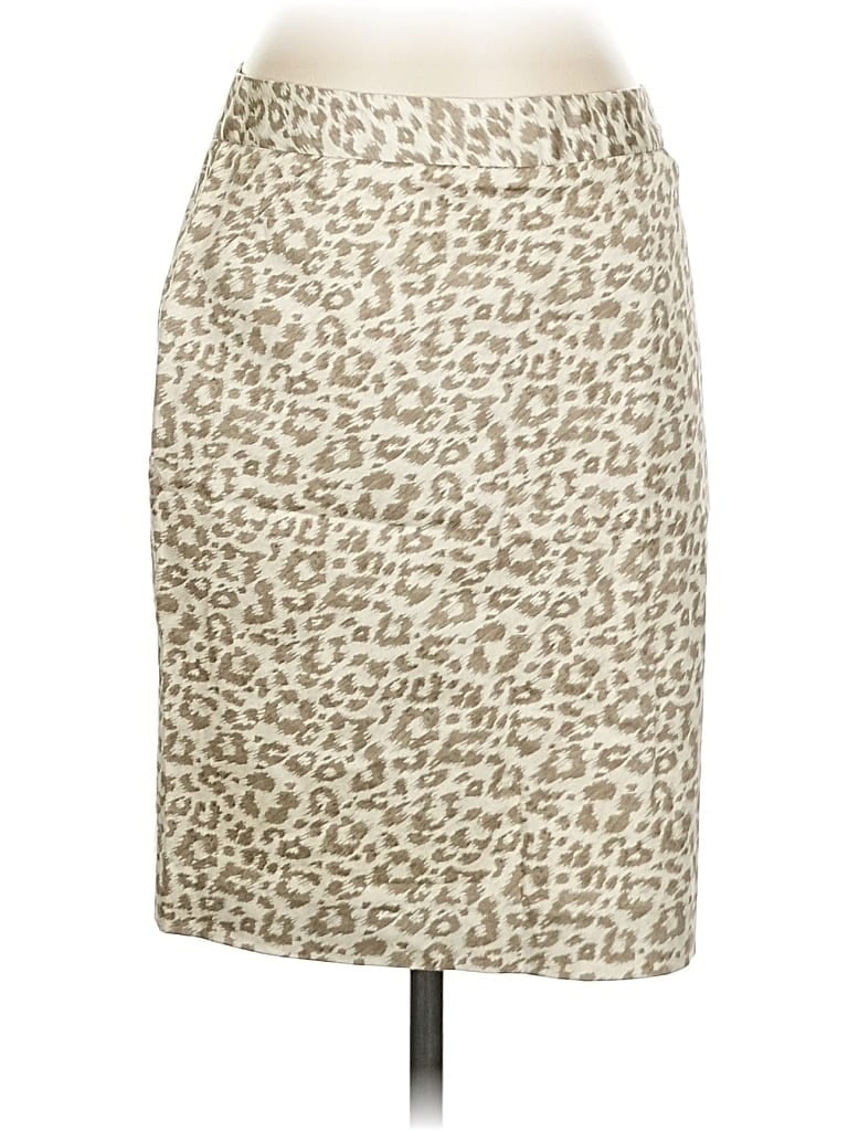 Amanda + Chelsea Casual Skirt In Gray