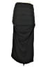 Monrow Solid Gray Black Casual Skirt Size XS - photo 2
