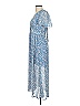 Berthie 100% Polyester Paisley Blue Casual Dress Size S - photo 5