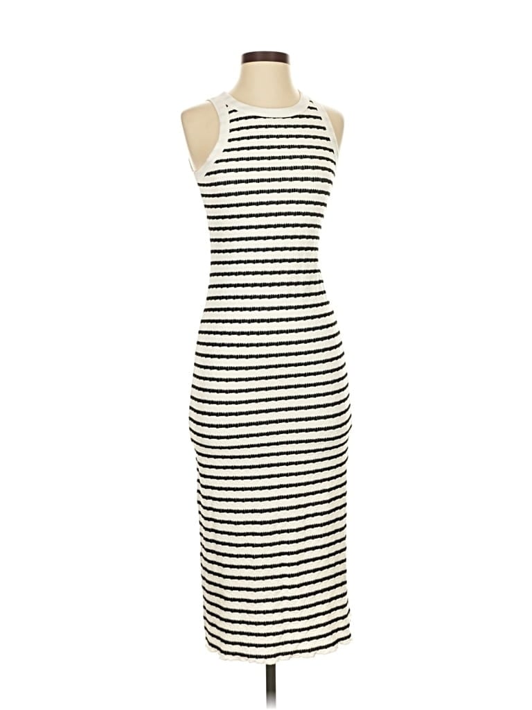 Loveappella Casual Dress In White