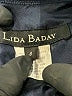 Lida Baday Solid Black Blue Casual Skirt Size 8 - photo 3