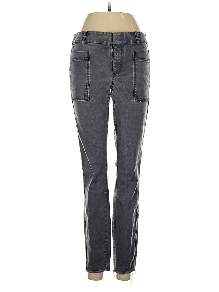 Pre-owned Ann Taylor Loft Jeans In Gray