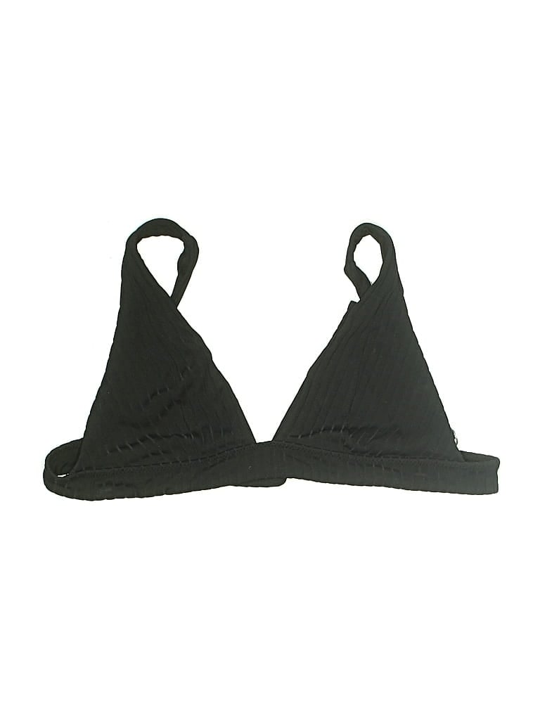 BECCA Pre-owned Swimsuit Top Black Swimwear