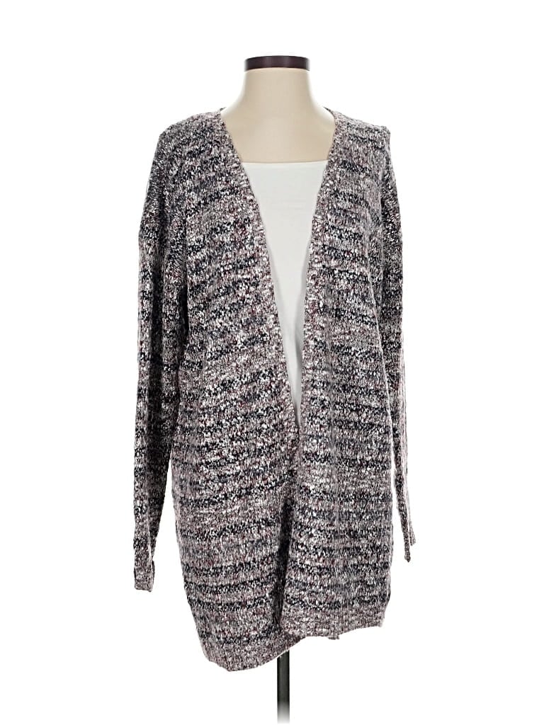 Pre-owned Knox Rose Cardigan Sweater In Gray