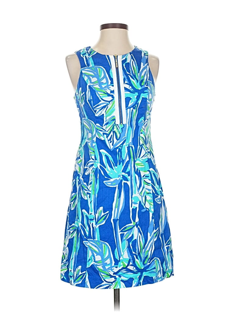 Pre-owned Lilly Pulitzer Casual Dress In Blue