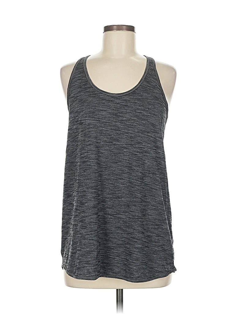 Pre-owned Lululemon Athletica Active Tank Top In Gray