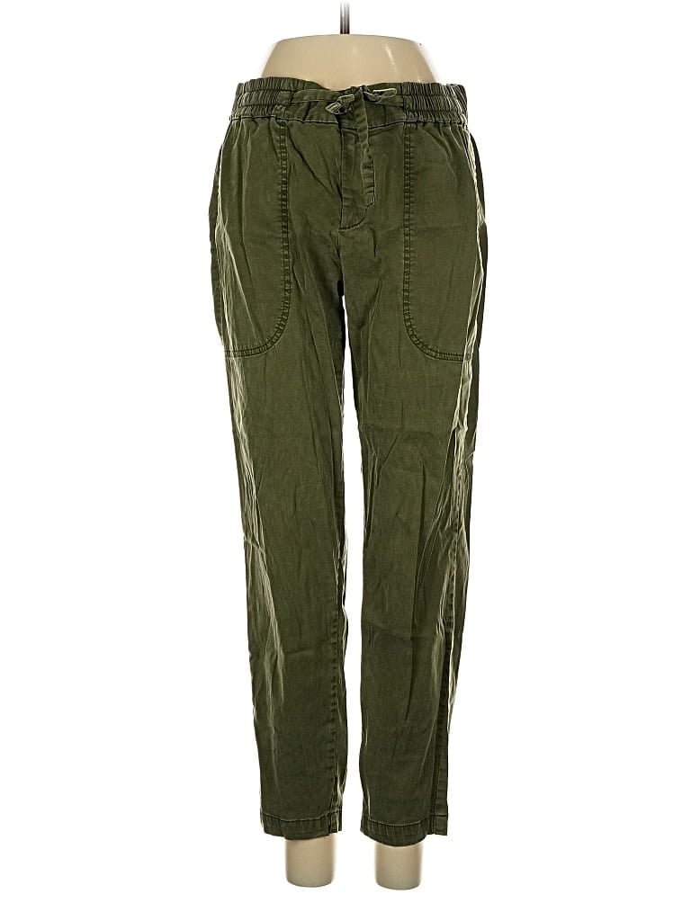 Pre-owned Lou & Grey Casual Pants In Green