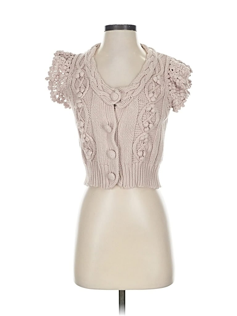 Pre-owned Rebecca Taylor Sweater Vest In Brown