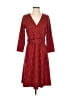 Lands' End Red Casual Dress Size S - photo 1