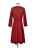 Lands' End Red Casual Dress Size S - photo 2