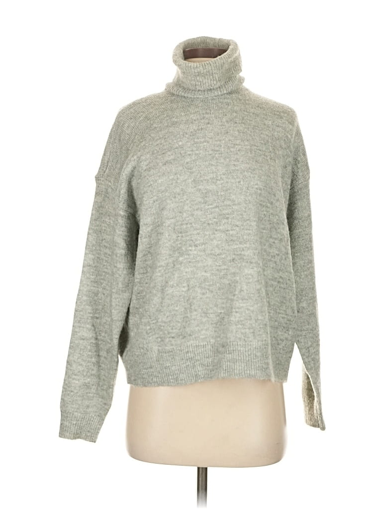 Pre-owned On 34th Turtleneck Sweater In Gray