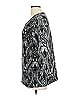 Investments Black 3/4 Sleeve Top Size L - photo 5