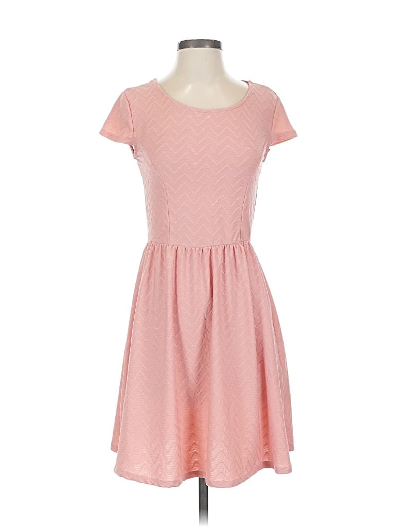 Pre-owned Xhilaration Casual Dress In Pink