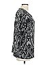 Investments Black 3/4 Sleeve Top Size L - photo 4