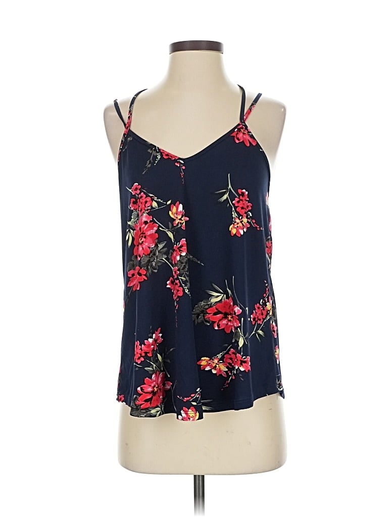 Click to view more detailed imagery on our partner's website Pre-owned Papermoon Sleeveless Blouse In Blue